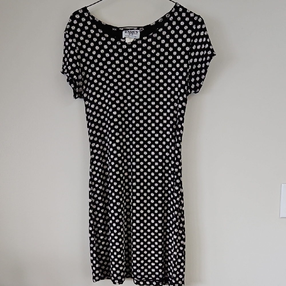 Vintage Daisy Floral Dress